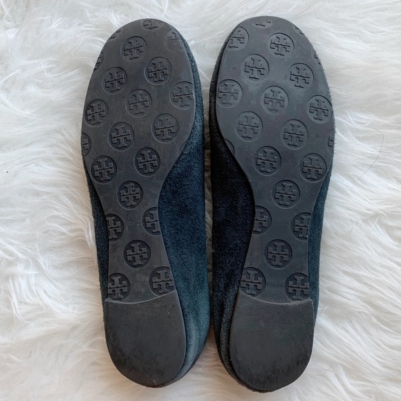 Tory Burch Navy flat SZ 8 - Picture 2 of 6